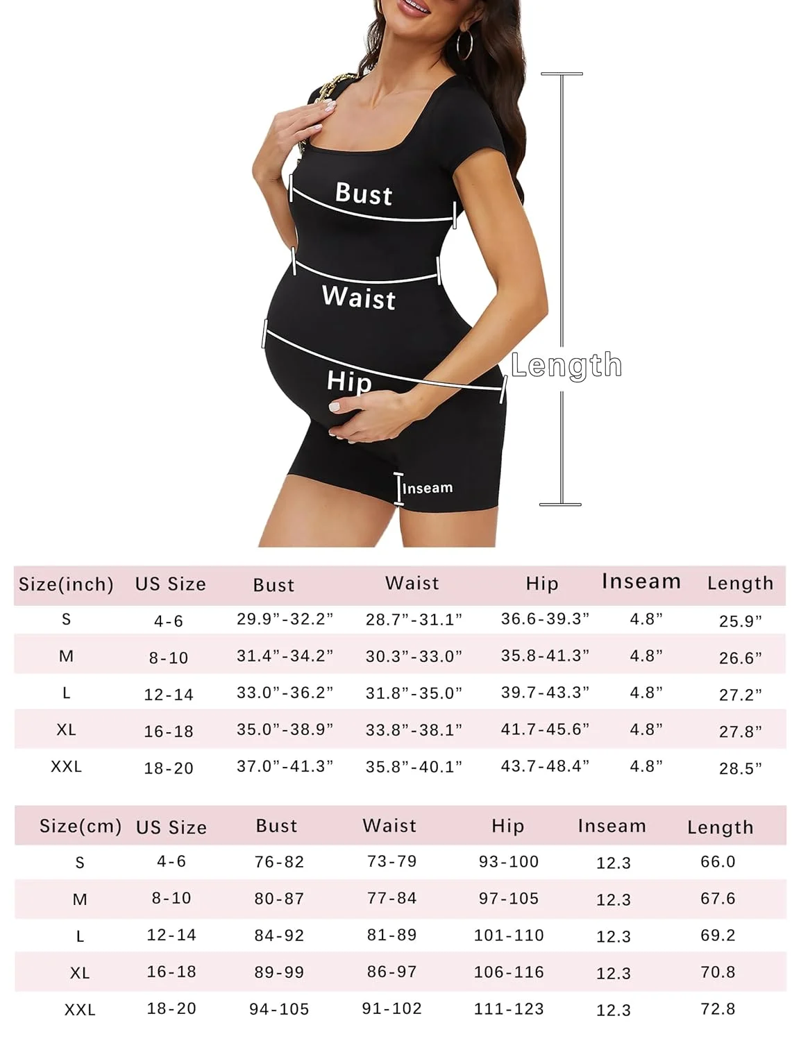 maternity bodysuit romper 3