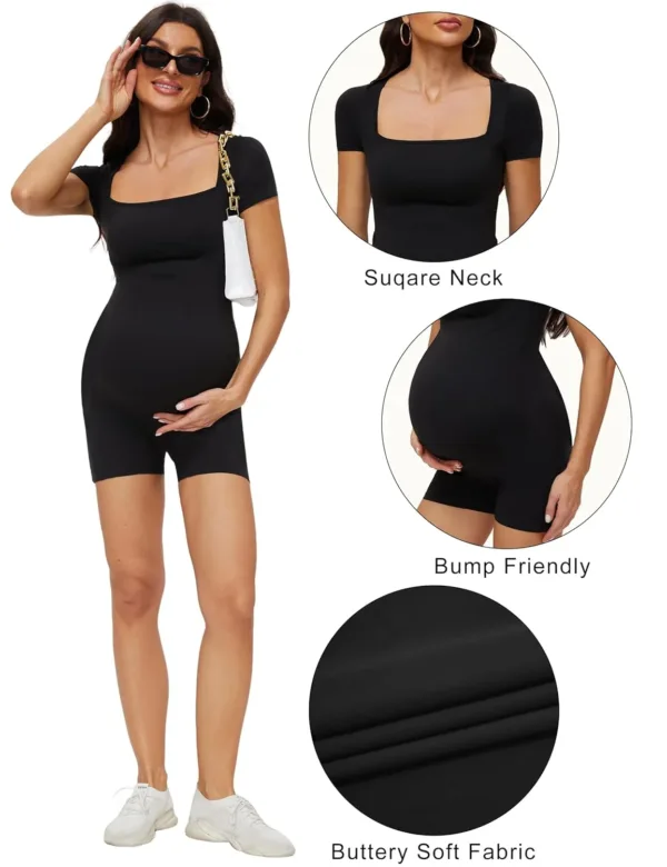 maternity bodysuit romper 4