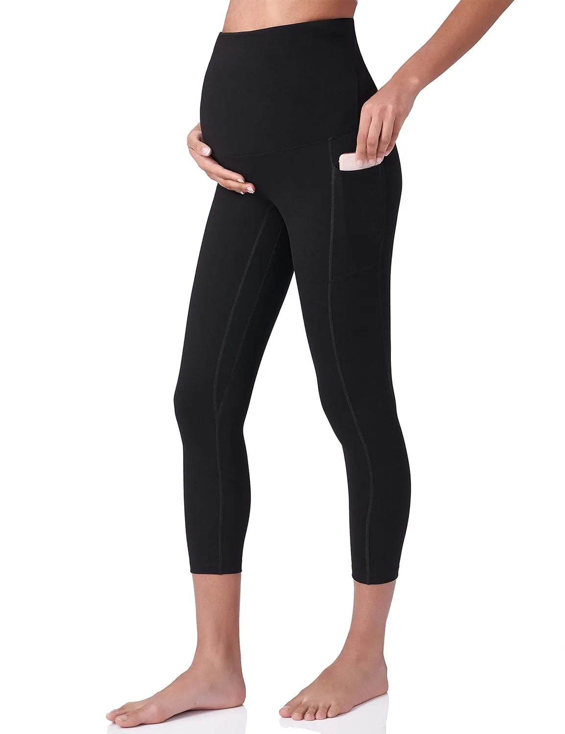 maternity capri leggings 1