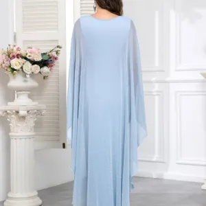 maternity dress cape sparkly 3
