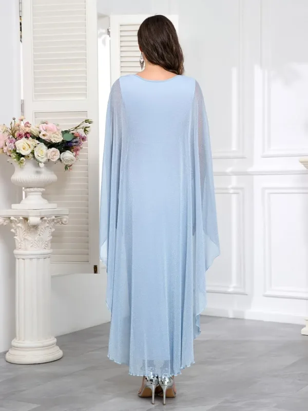 maternity dress cape sparkly 3
