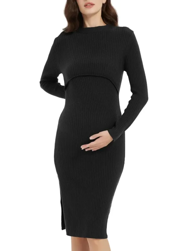 maternity dress knit 7