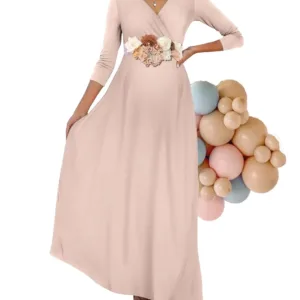 maternity dress maxi 1