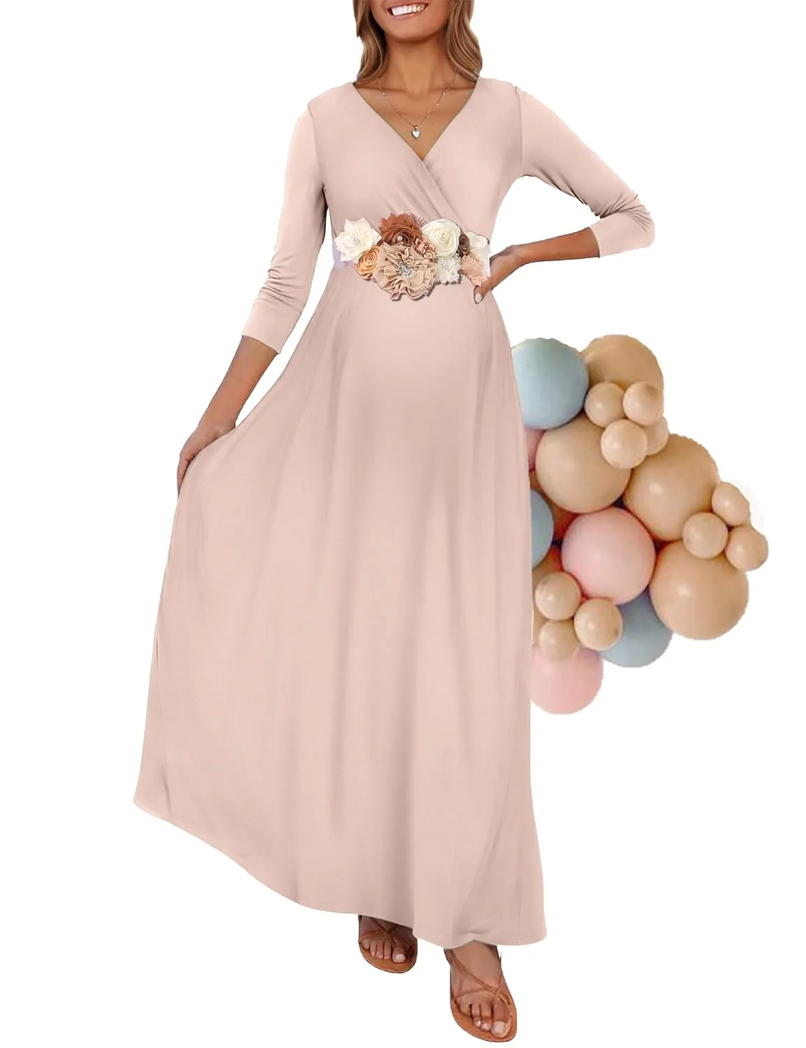 maternity dress maxi 1