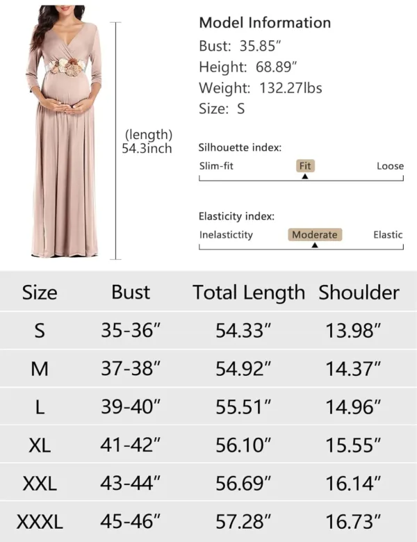 maternity dress maxi 6