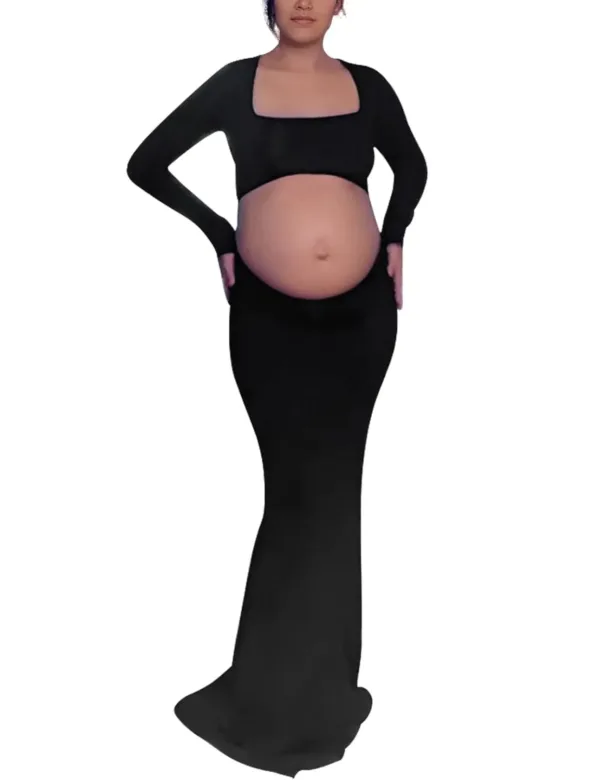 maternity dress photoshoot gown 1