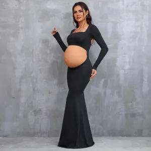 maternity dress photoshoot gown 3