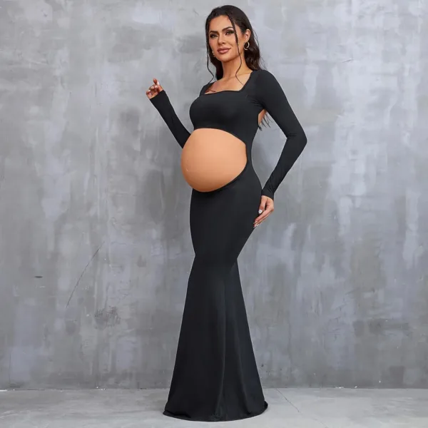 maternity dress photoshoot gown 3