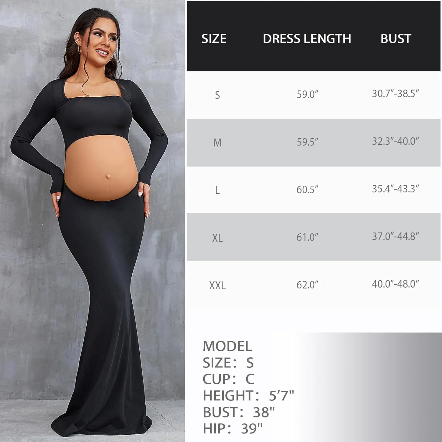 maternity dress photoshoot gown 4