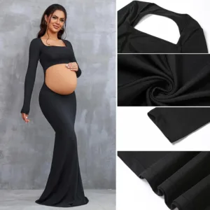 maternity dress photoshoot gown 5