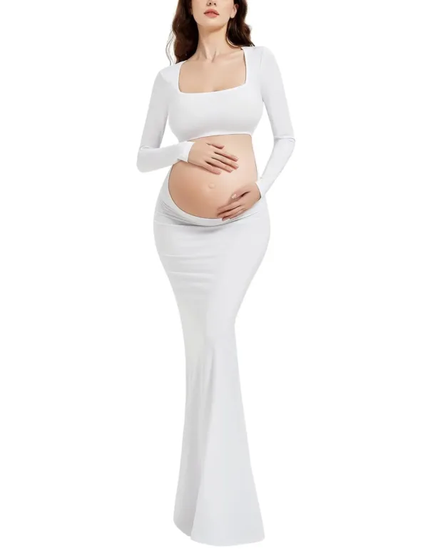 maternity dress photoshoot gown 7