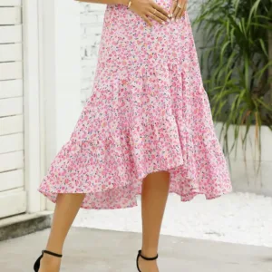 maternity dress pleated maxi 6