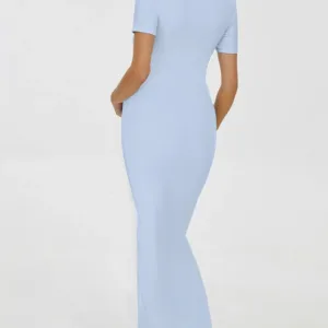maternity dress ribbed bodycon 2