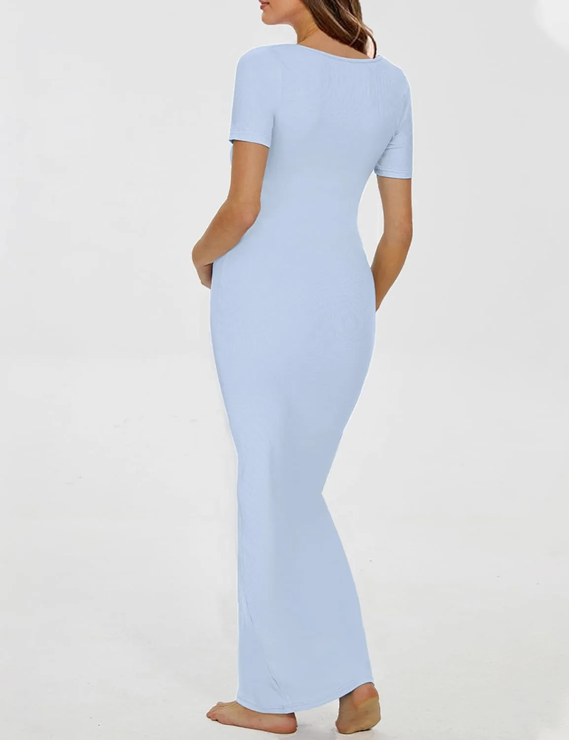 maternity dress ribbed bodycon 2