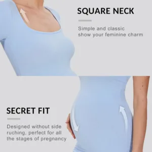 maternity dress ribbed bodycon 5