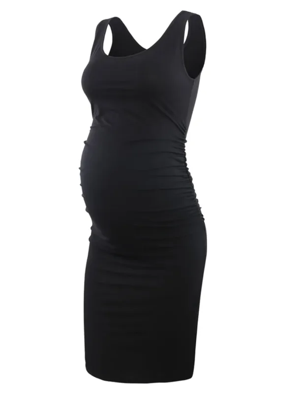 maternity dress ruched 1