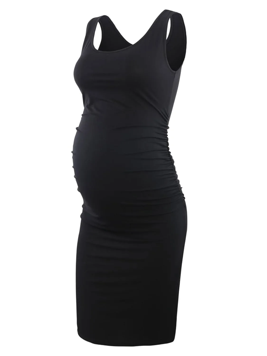 maternity dress ruched 1