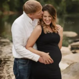 maternity dress ruched 2