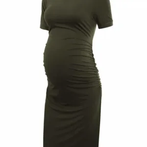 maternity dress ruched 6