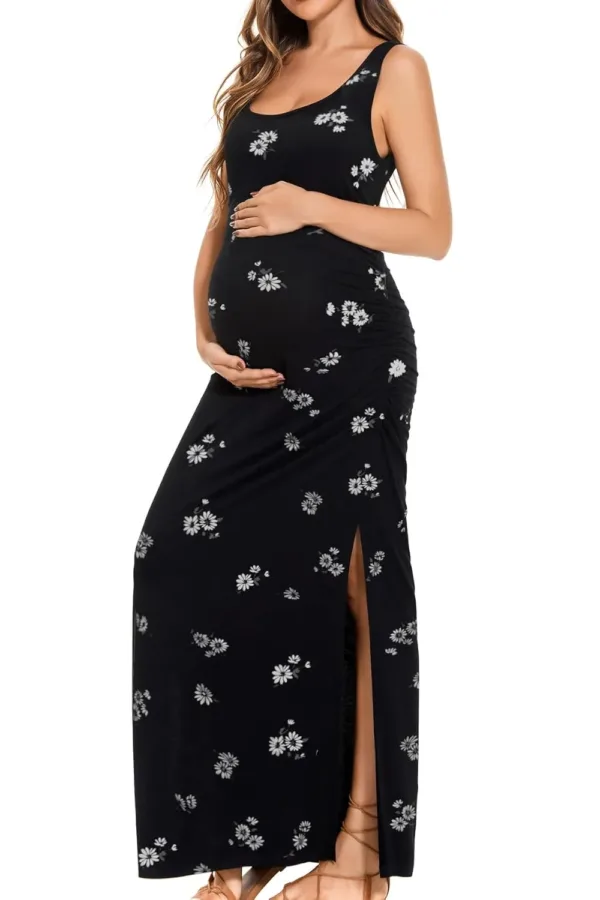 maternity dress sleeveless 1