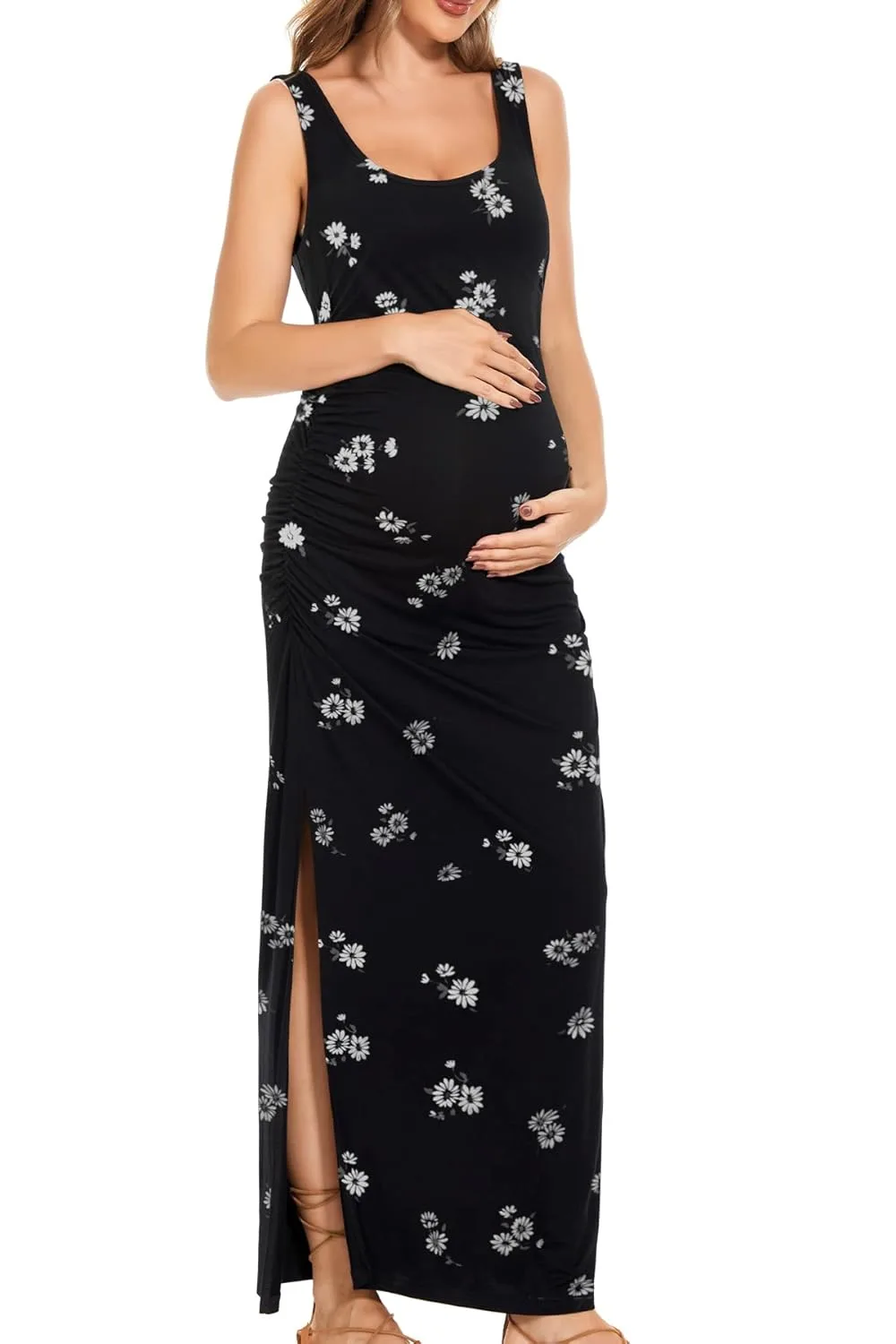 maternity dress sleeveless 2