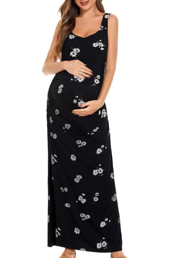 maternity dress sleeveless 3
