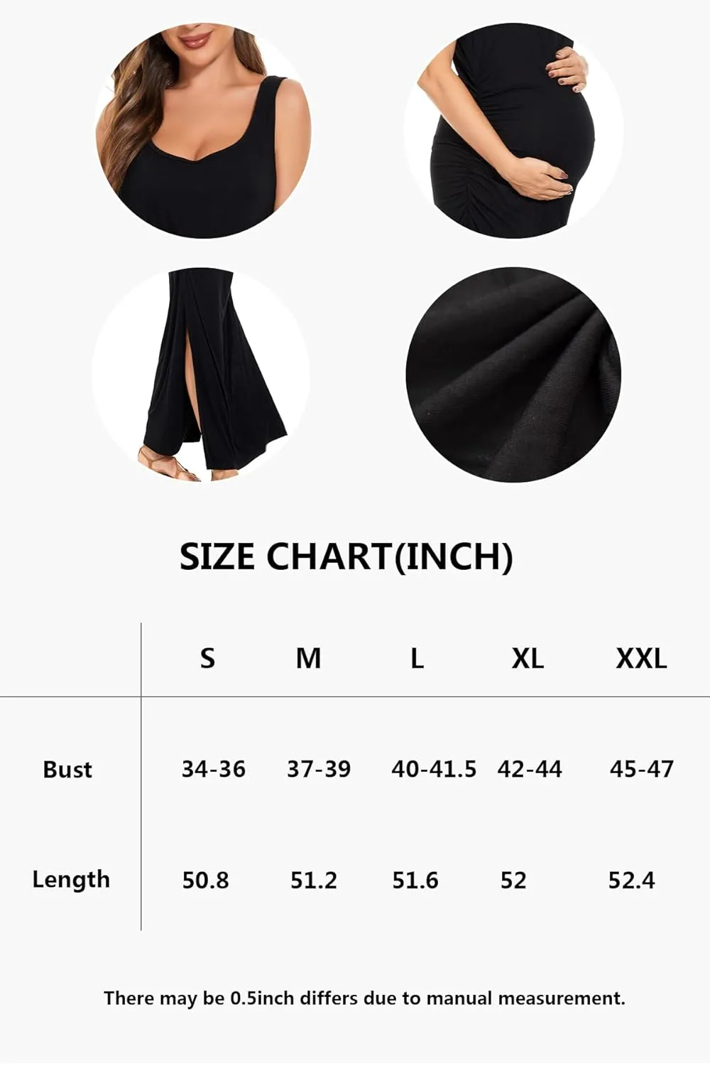 maternity dress sleeveless 5