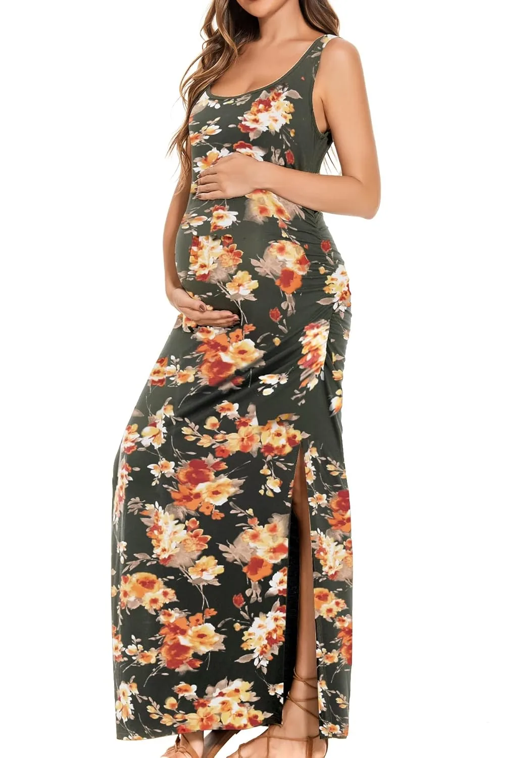 maternity dress sleeveless 6