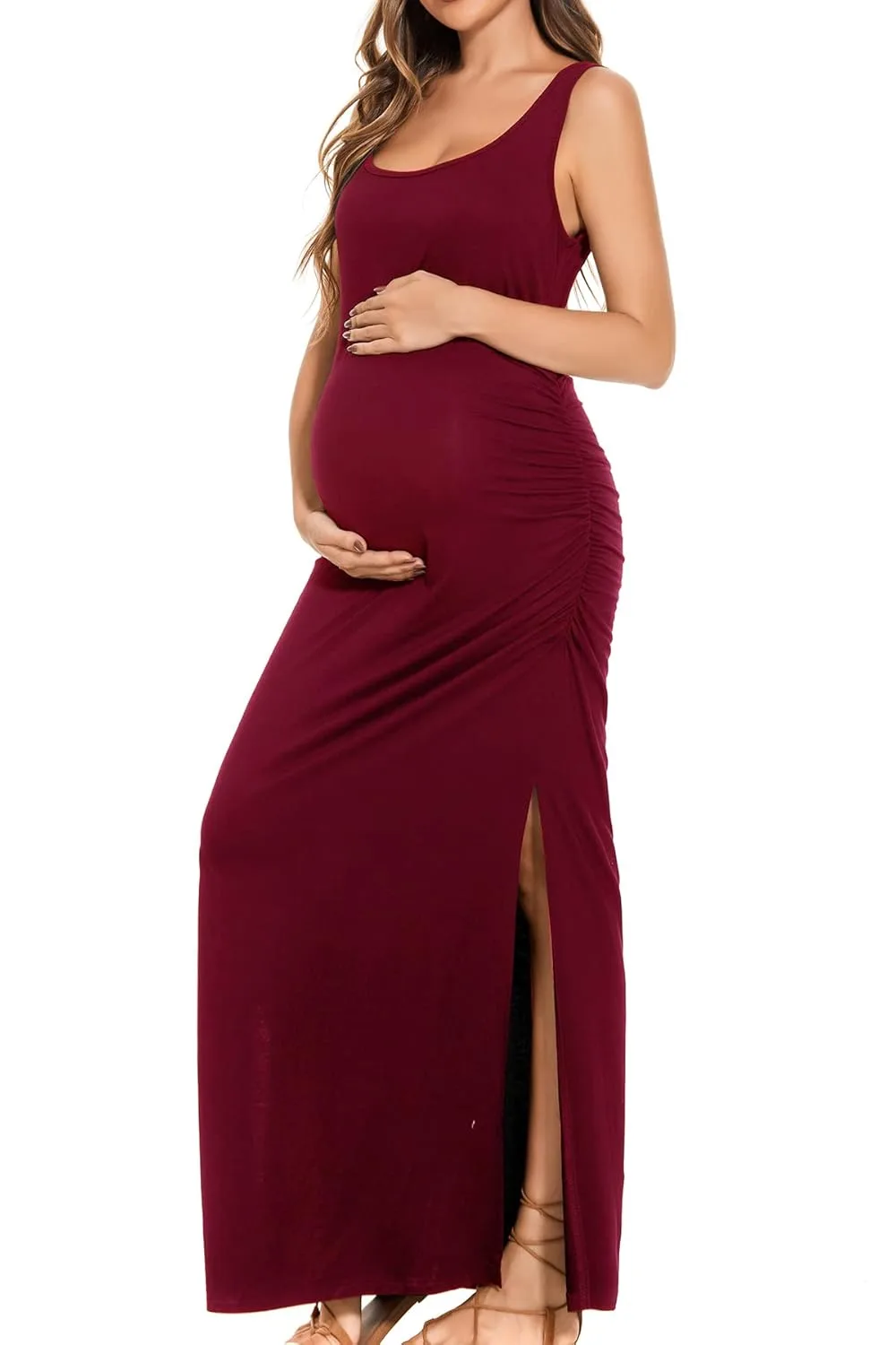 maternity dress sleeveless 7