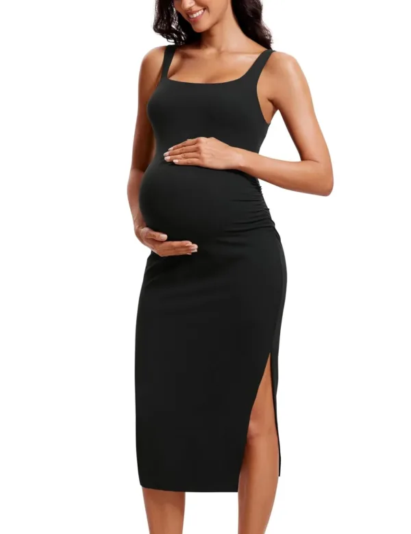maternity dress sleeveless tank 1