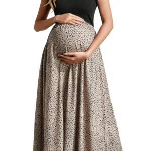 maternity dress summer maxi 1