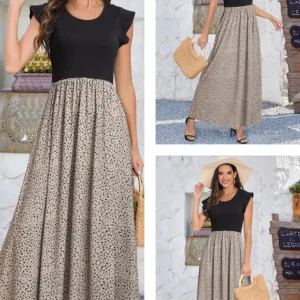 maternity dress summer maxi 2