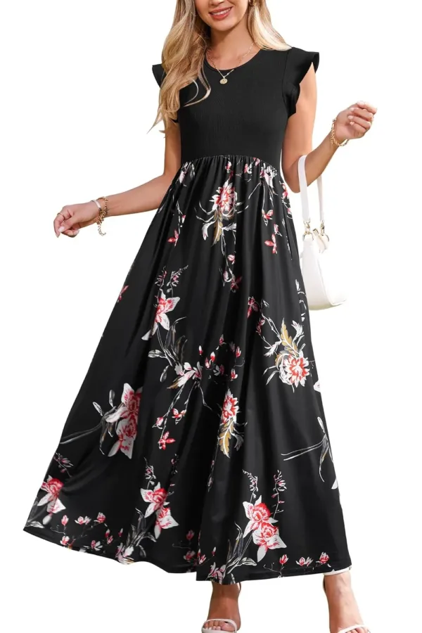 maternity dress summer maxi 7