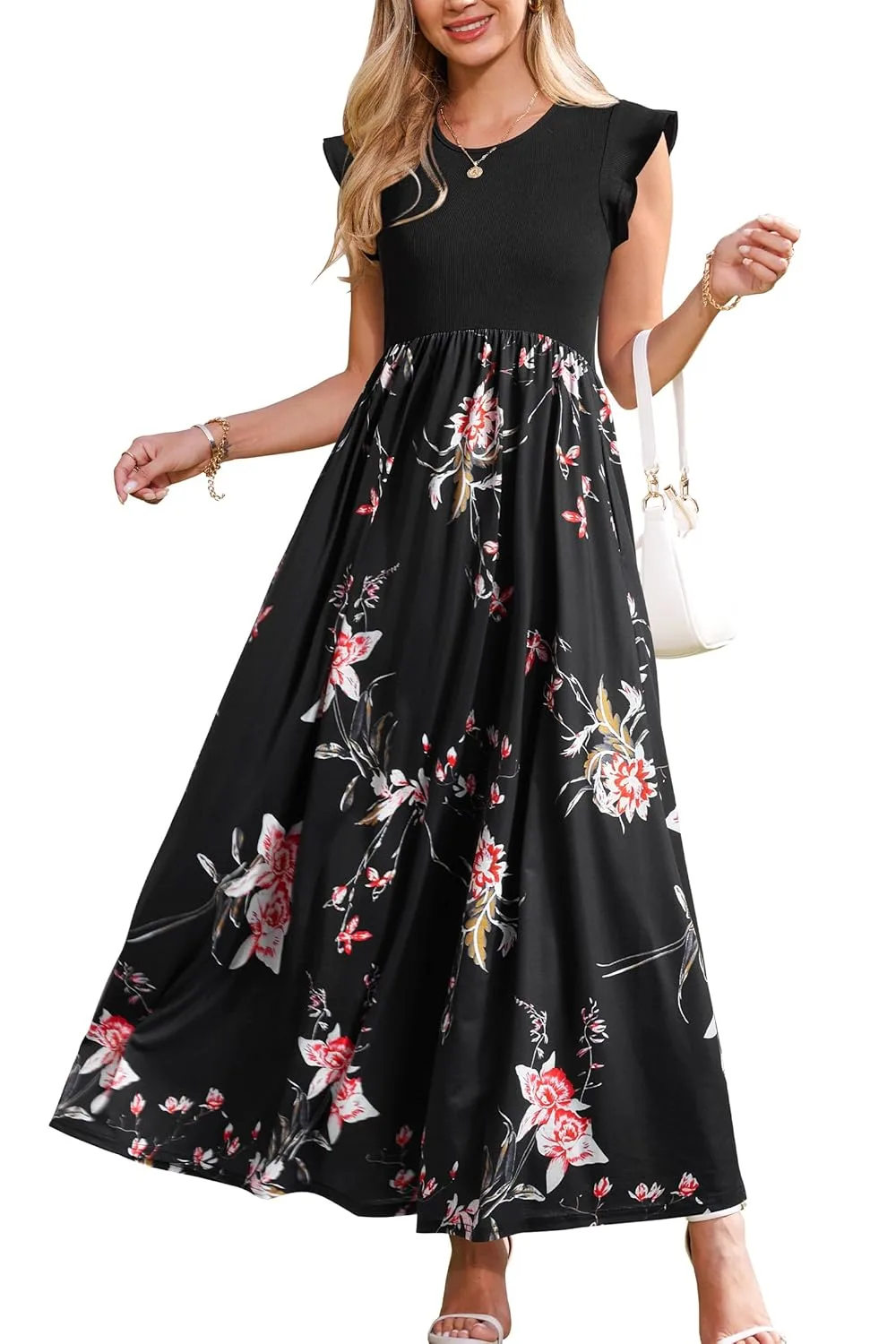 maternity dress summer maxi 7