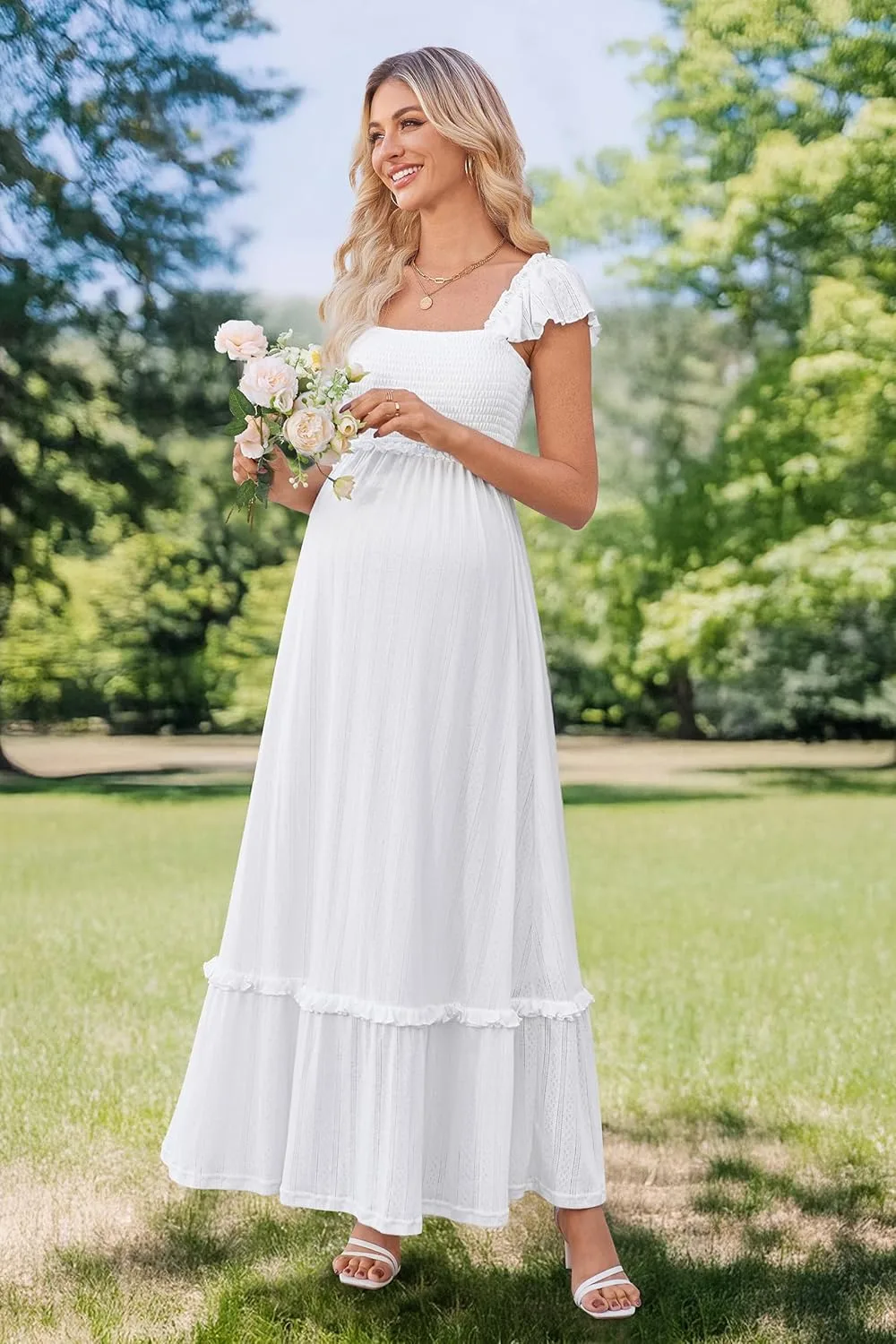 maternity dress summer photoshoot 5