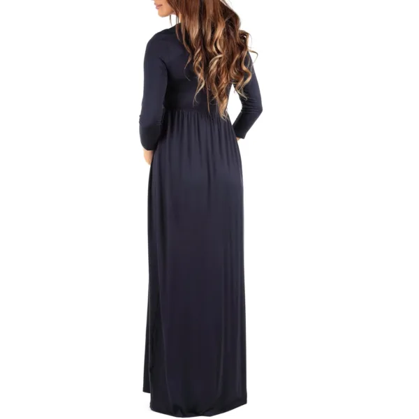 maternity dress v neck 4