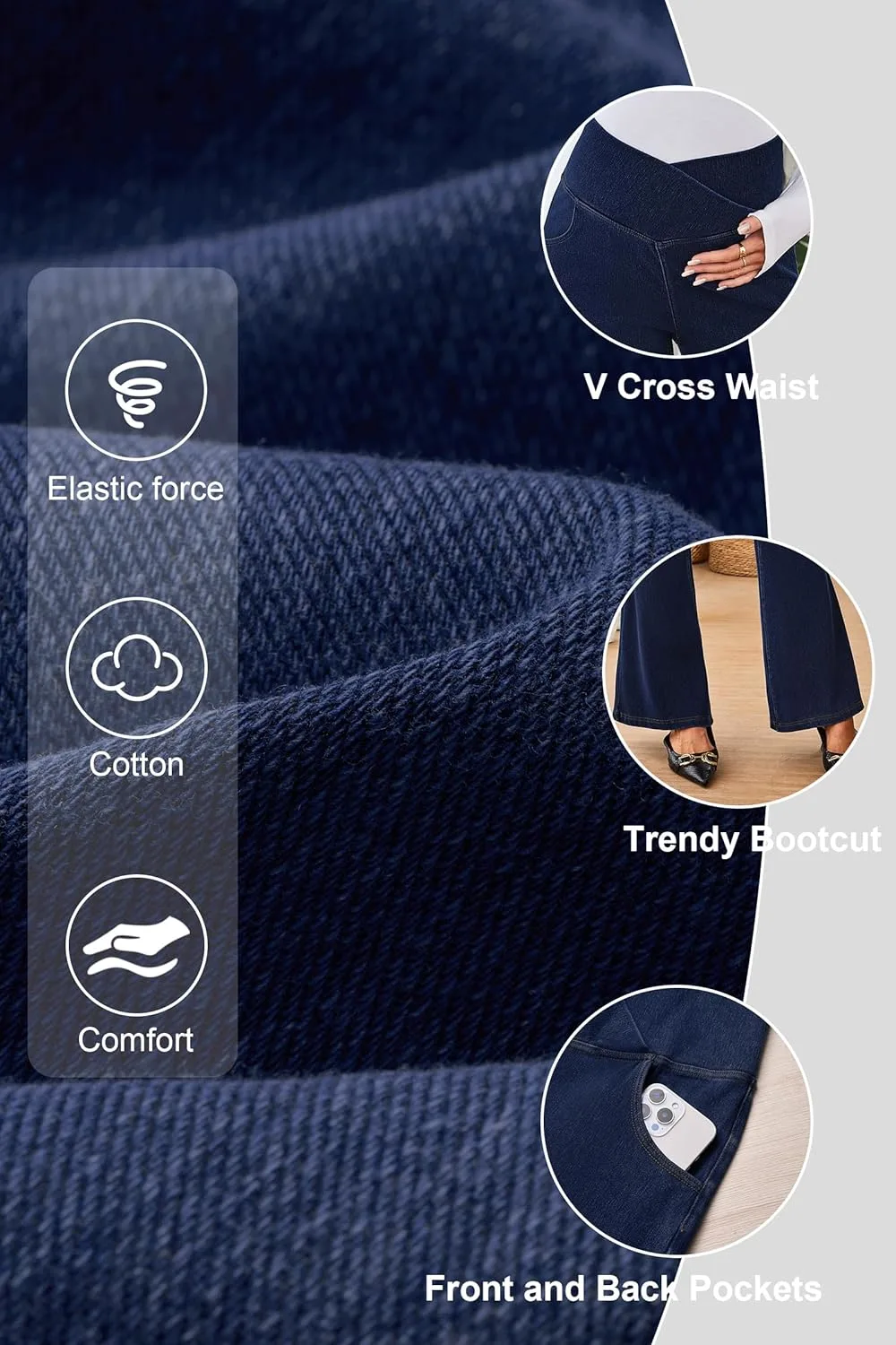 maternity flare jeans 2