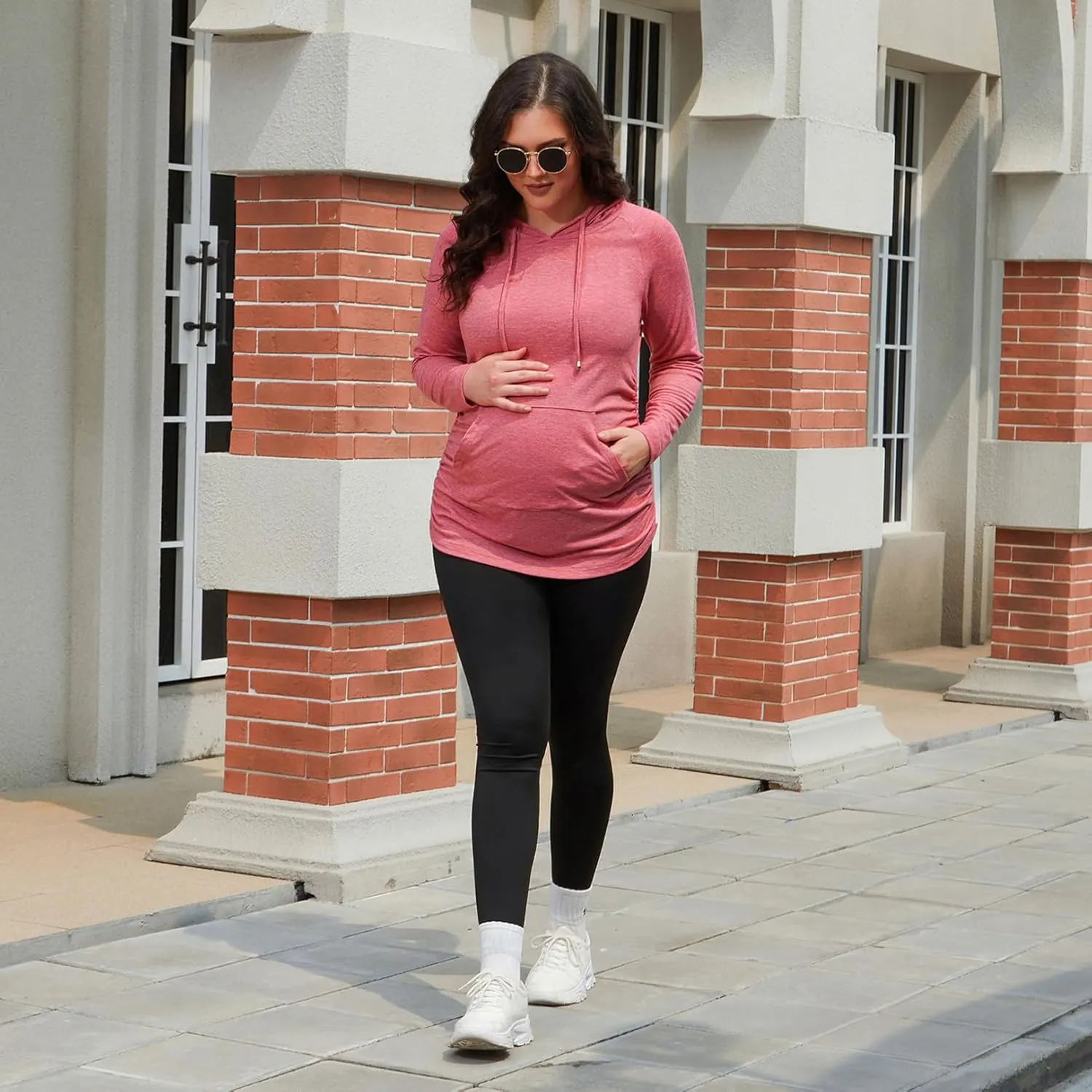 maternity hoodie sweatshirt 5