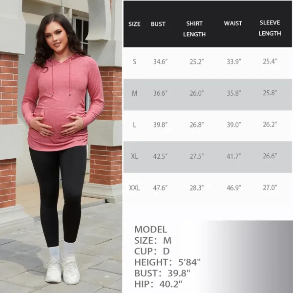 maternity hoodie sweatshirt 7
