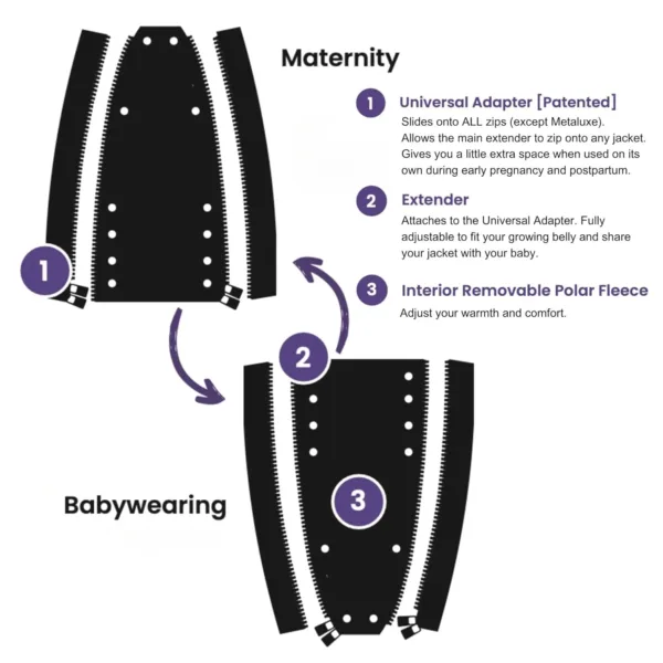maternity jacket extender 3