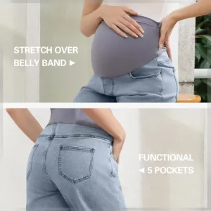 maternity jeans belly 3
