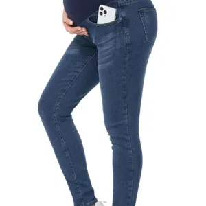 maternity jeans belly pockets 1