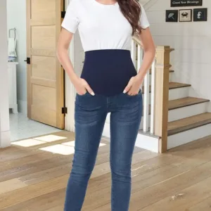 maternity jeans belly pockets 3