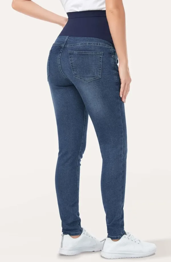 maternity jeans belly pockets 5