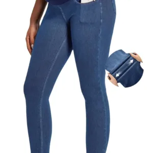 maternity jeans belly skinny 1