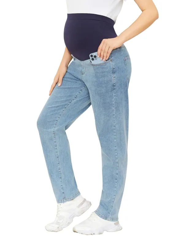 maternity jeans belly support 1
