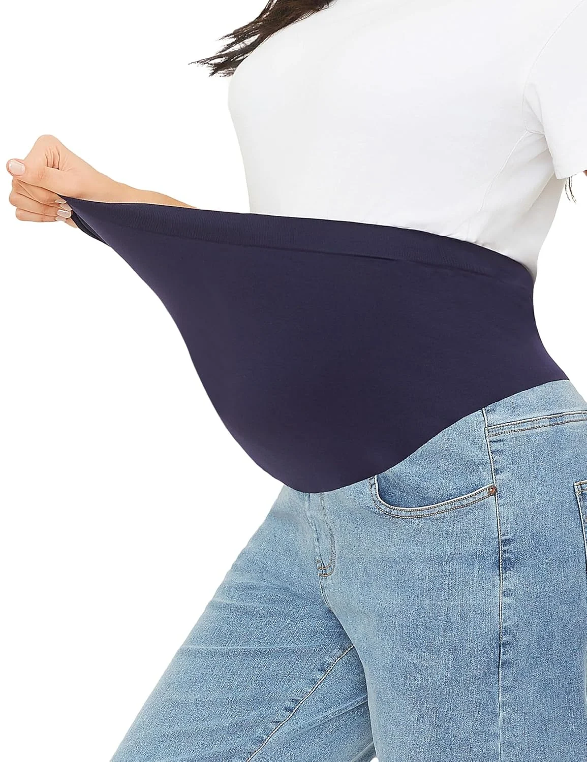 maternity jeans belly support 2