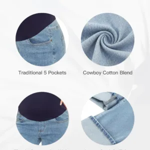 maternity jeans belly support 4