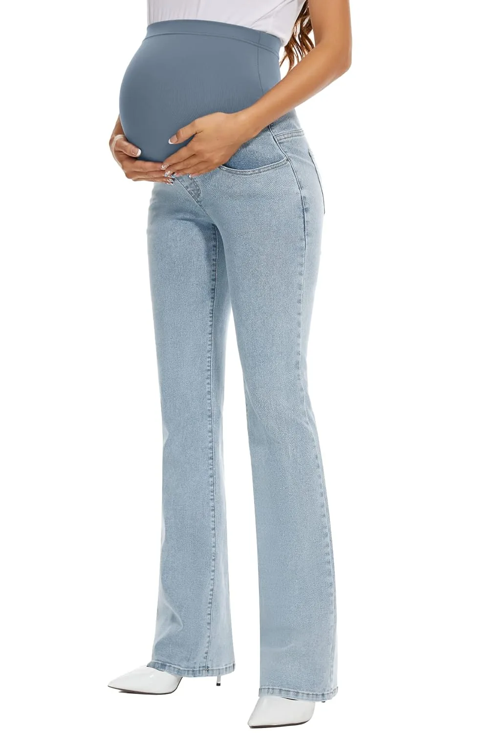 maternity jeans bootcut 3