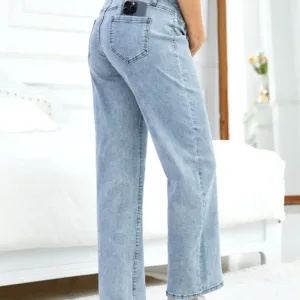 maternity jeans over belly 2